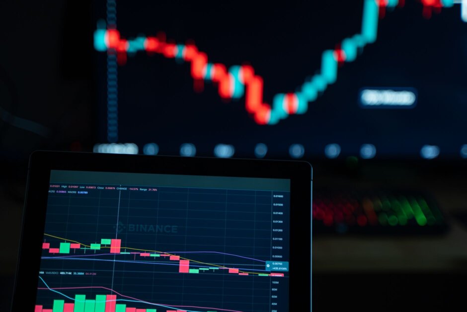 XM TradingとExnessを比較する取引チャート画面